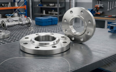 Flange liso em inox: características e definições técnicas